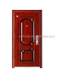 High Quality OEM Service 2 Panels Safety Steel Entry Door