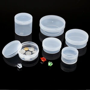 High quality round plastic box /mini plastic box/plastic case