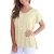 Import High Quality Soft 5%Polyester+95%Cotton Women Blank T Shirt from China