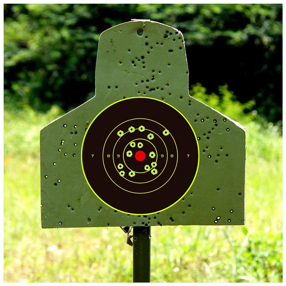 High Quality Splatter burst Targets Paper - 8 inch Stick & Splatter Reactive Self Adhesive Shooting  Steel Targets