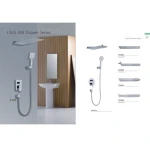 high quality stainless square hand shower head set bathroom for wholesale