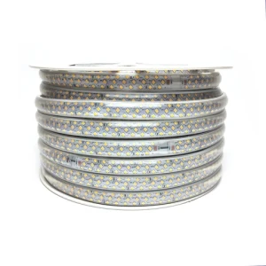 high quality  strip light 220V SMD 2835 276led/m 15mm Lens style Highlight three rows copper led strip light