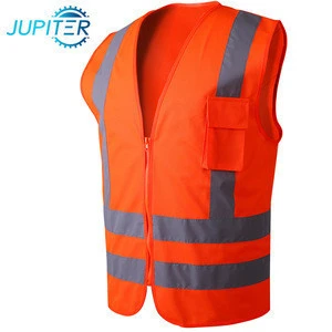 High visibility mesh hi vis reflective roadway safety vest