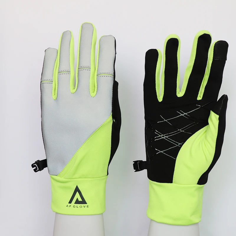 High-visibility Reflective Anti-slip Outdoor Sports Touch Screen Racing Glove