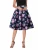 Import High Waist Floral Midi Vintage Skirt Casual Fashion Pleated Womens Skirts from China