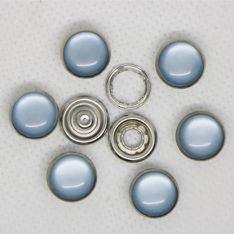 Hight quality Custom 4 Parts Metal Prong Ring Snap Button Wholesale Low Price Ring Snap