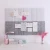Home decor square pinboard felt wall mount bulletin memo board for jewelry photo display