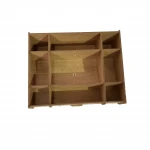 Home Decorative Wood Fruit Grid Storage Box Crate The Wooden Boxes
