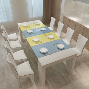 Home furniture saving space foldable length expandable dining table
