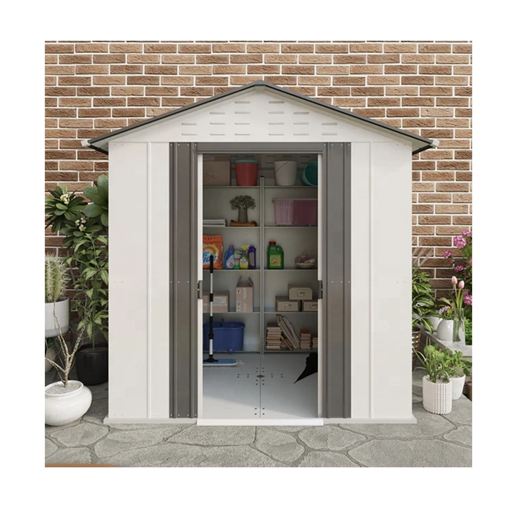 Home Garden Outdoor Metal Tools Storage Shed Tool Storage Shed