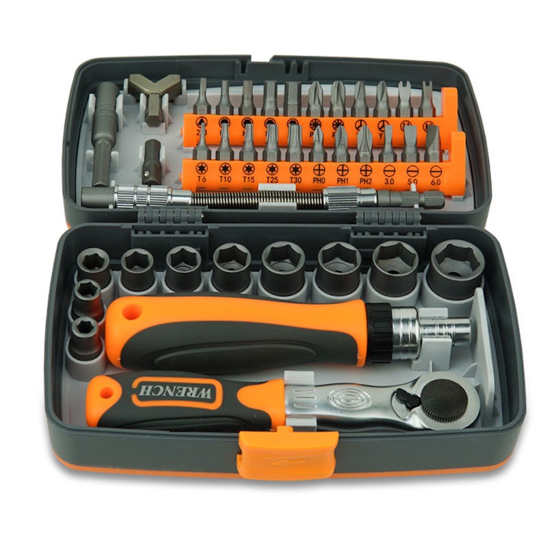 Home Screwdriver Set Car Repair Tool Set Auto Maintenance Tire Removal Sleeve Wrench Set Tool