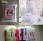Home Simple Design Dome Elegant Polyester Fabric Bed Netting Canopy Mosquito Net / Dome Mosquito Nets / Bed Mosquito Net
