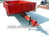 Hot choice two wheel single alx lager capacity trailer for sale