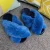 Import Hot custom label lover house slippers faux fur slides ladies memory foam insole soft footwear winter spring women slippers from China