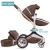 Import Hot Mom 360 Rotation Baby Stroller Wheelchair Accessories 3 in 1 Pram Limited Version Luxurious Pattern from China