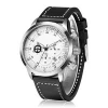 Hot new products chronograph applied indexes logo luxury mens watches erkek kol sports saat