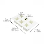 Hot on Amazon New style non-stick Rubiks cube baking candle mousse bread chocolate cake tools Handmade soap silicone molds