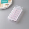 hot sale BPA free DIY tools eco friendly plastic ice cube mold ice cube trays ice cube tray with lid
