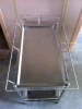 HOT SALE CE Approved Stainless Steel Two Shelves Medical Trolley Cart