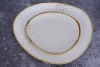 Hot Sale Ceramic Dinner Plate, Round Plates Sets Dinnerware Ceramic Dinner Restaurant, Customized Restaurant Plates