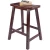 Import Hot Sale Cheap Simple Unique Furniture Black Portable Walnut Solid Wooden Chair Bar Stool from China