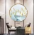 Import hot sale circle painting with aluminum alloy frame abstract wall painting with frames for home decor from China