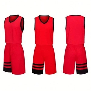 Hot Sale Customized 2018 New Design Basketball Team Wear Uniform