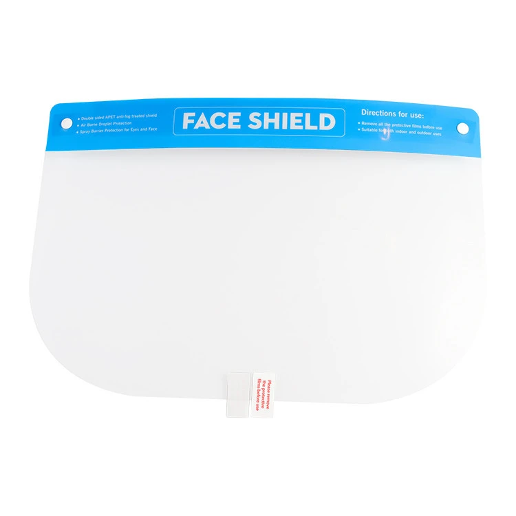 Hot Sale Factory Direct Save The Freight Removable Headgear PPE Face Shield Custom
