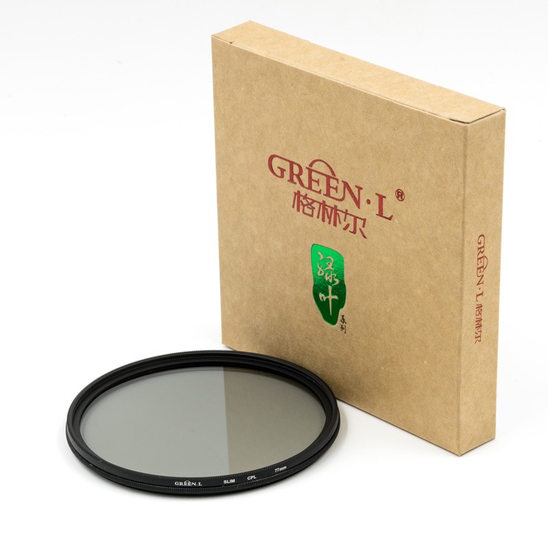Hot Sale Green.L high quality multi-coated slim circle polarizing cpl filter optical camera lens filter