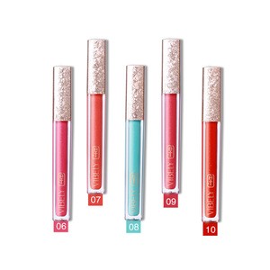 Hot sale OEM 15 colors private label 24 hours long lasting liquid lipstick waterproof matte lip gloss