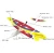 Import hot sale outdoor toys flying Electric Throw foam Aircraft Toy Glider Plane with light other electronic toys from China