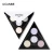 Import Hot sale UCANBE Triangle Glitter Eyeshadow Palette Holographic Shade Eye Lip Face Makeup Shimmer Shine Powder Nude Eye Shadow from China
