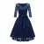 Import Hot Sale Wholesale New Design V Neck Women Elegant Waist Bridesmaid Lace Princess Party Dress from China