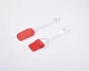 Hot salesilicone Brush with transparent PS handle