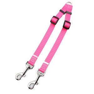 Hot sell high quality one handle double dual dog leash