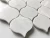 Import Hot selling 12"x12" water drop wall tile natural white marble mosaic tiles from China
