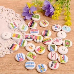 Hot selling 2-holes  button for Clothing Decoration DIY Craft Accessories