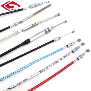 Hot Selling Auto Parts Steel Wire Rope Push Pull Control Cable with Cable Fittings