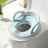 Hot selling customized logo baby training potty seat for travel With Handles