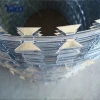 Hot Selling high quality low price concertina wire BTO-22 type razor barbed wire  price per roll