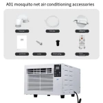 Hot Selling Outdoor Camping Tent Small Air Conditioner Refrigeration Air Conditioner  Mini Portable  Mobile Air Conditioner