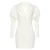 Import Hot Selling White Women Elegant Party Long Sleeve Woman Dresses New Arrivals V-neck Evening Dress 2021 from China