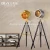 Import Hotel Gold silver luxury stand iron led vintage arc tripod floor lamp from China