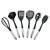 Import House Gadgets Amazon Hot Sellings 6pcs Silicone Spatula Spoon Kitchenware Set Kitchen Accessories Cooking Tools from China
