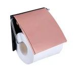 Household Blue Color Acrylic Paper Holder with Suction Cup