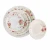 Import HP 5.5inch round plate opal glassware plate tableware western cold dishes wholesale dinnerset printing flat plate from China