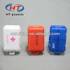 HTP003 Customized Logo 10 Cases Plastic Pill Box/10 Compartment Pill Storage Cases