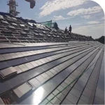 Huang Jia wholesale flexible solar panels roof tiles solar roof tiles 75W solar panels power system home
