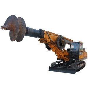 HWDR150 large hole size municipal construction sand ground 15m depth rotary drilling rig with crawler