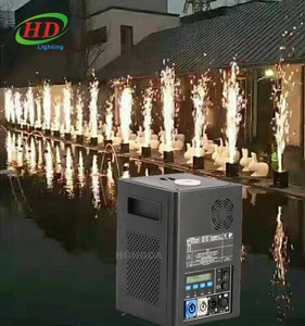 Indoor/outdoor 100% Safe Fireworks Cold Sparkle Fountain Machine For Sale